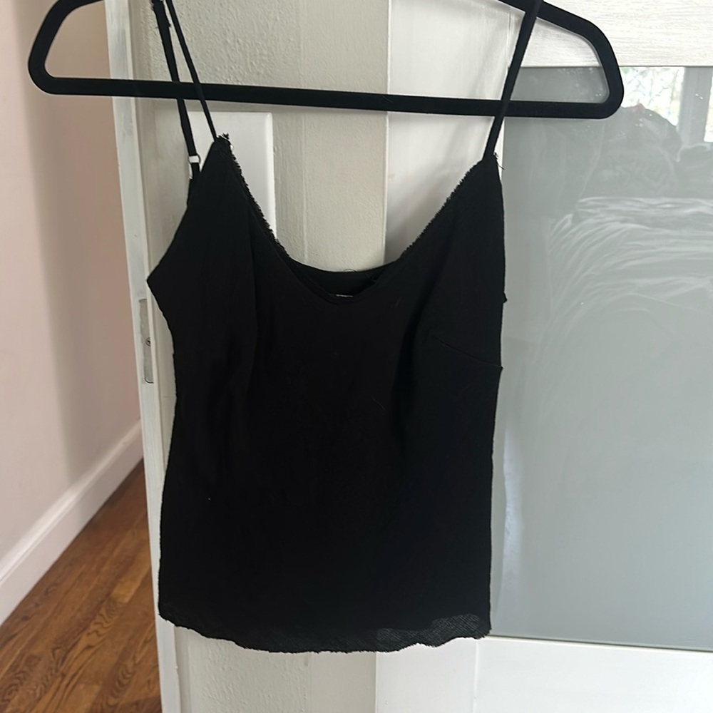 Black gauze tank pharaoh